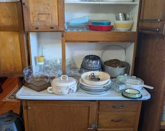 Enamel worktop oak hoiser