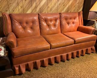 Vintage leather sofa