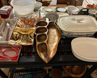 Serving dishes and bakeware