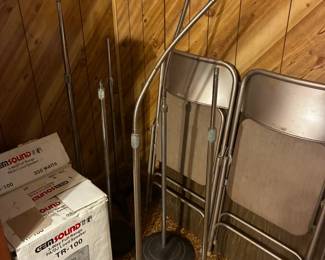 Vintage mic stands