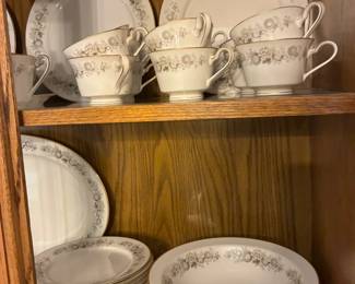 Large set of Noritake "Virginia" china
