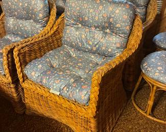 Wicker chairs