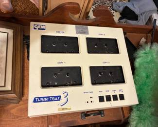 GEM Turbo Trax 3 high-speed cassette duplicator