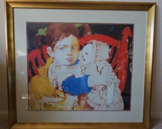 Signed and Numbered Roman Santiago 