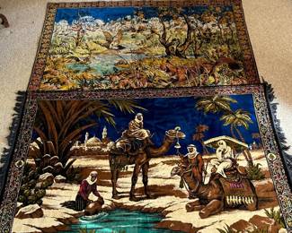 Vintage Decorative Nature Themed Tapestry 