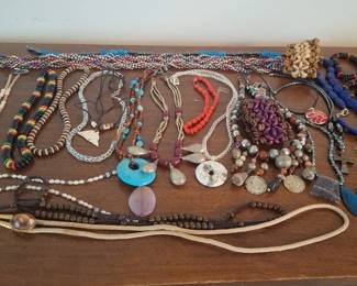 Beaded And Rope Necklaces And Bracelets