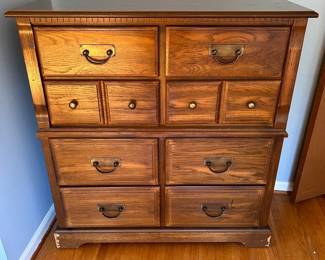 Vintage Brown Dresser