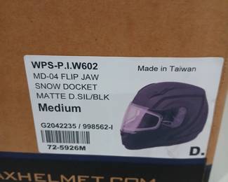 BRAND NEW MOTORCYCLE HELMETS (2)