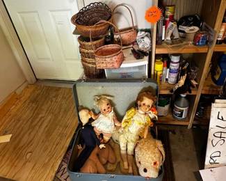 Dolls, baskets & more