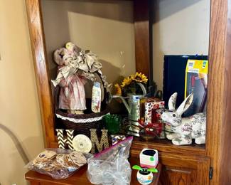 Cabinets full!
