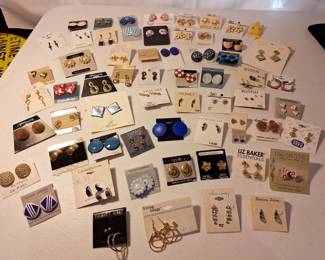 Huge Lot Of Earrings 