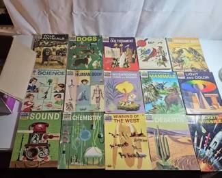 Vintage How and Why Wonder Books 