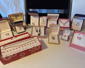New In Box Number 3 Necklaces Earrings And Bracelets