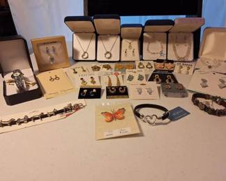 All New In Box Necklaces Earrings Bracelets