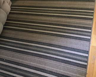 Striped rug