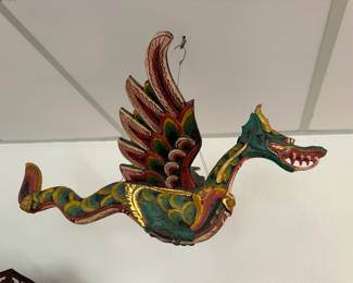 Bali Style Flying Dragon Mobile