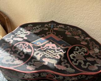Chinese Lacquered Storage Box