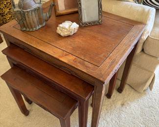 Set of 3 Asian Nesting Tables