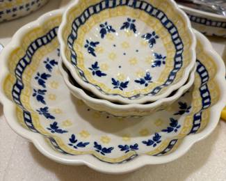 Ceramika Artystyczna Polish Pottery Bowls
