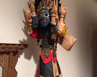 Nava Durga of Bhaktapur Nepal Marionette Puppet