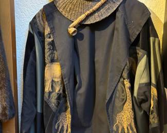 Safari Style Patchwork Jacket