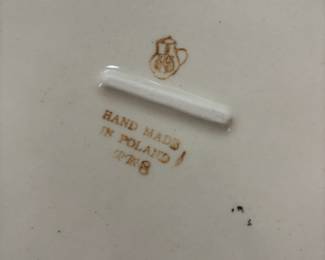 Ceramika Artystyczna Polish Pottery Oval Baking Dish