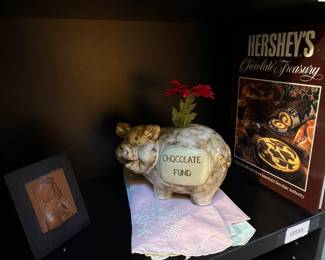 Ceramic Chocolate Fund Piggy Bank