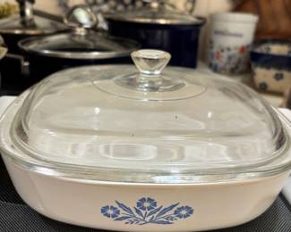 Corning Ware Blue Cornflower Baking Dish