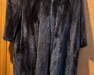Blackgama Mink Fur Coat