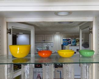 Orrefors “Colora” Glass Bowls