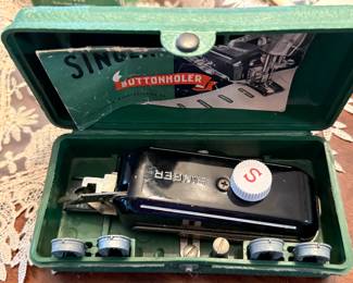 Vintage Singer buttonhole attachment 
