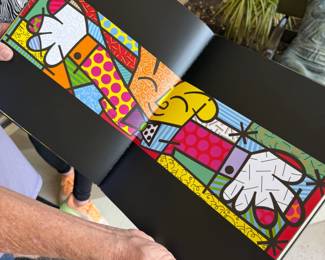 Romero Brito the hug that is pictured in his book