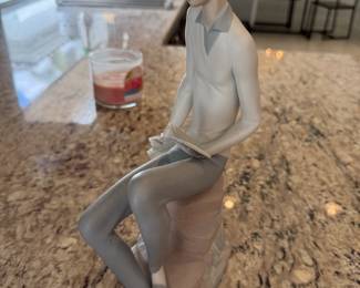 Jewish boy Lladro
H: 12in