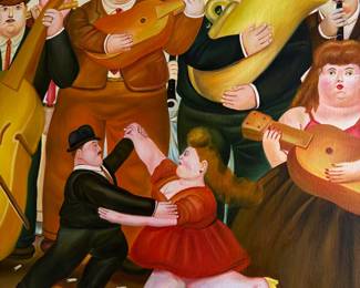 Copy of Botero artist