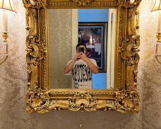 Gold foil mirror
3ftx32in