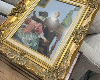Framed needle point artwork
2ftx20in