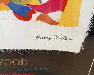 Poster by Henry Miller