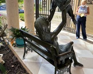 Mother & Child Bronze Statue
46 inches deep
5 ft height
4 feet long 