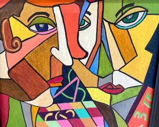 Original art work oil on canvas  16 x16 by Keith Rathbun price $3,000