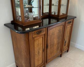 True Antique Commode with marble top
H: 64in
L: 3ft
W: 19in