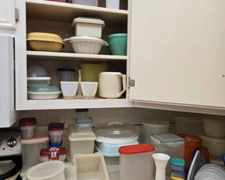 Tupperware & Other Plastic Storage