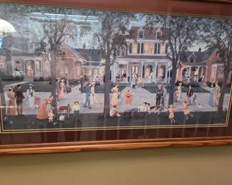 Charlotte Joan (CJ) Sternberg Matted & Framed Print - Large Size