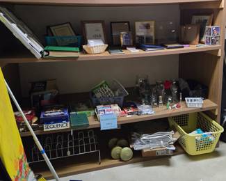 Storage Bins & Boxes; Ironing Board; Broom, Mop & Duster; Hand Weights; Office Supplies; Frames and much more