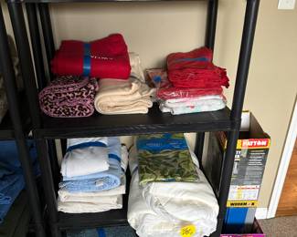 Lots of linens