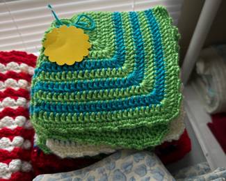 Handmade items crocheted