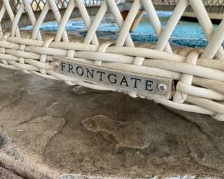 $800 - FRONTGATE ( ALL Cushions included) Outdoor Sofa (32 x 55 x33.5) ($600 Outdoor Love Seat 32x55x33.5 ) $400 Outdoor Chair
