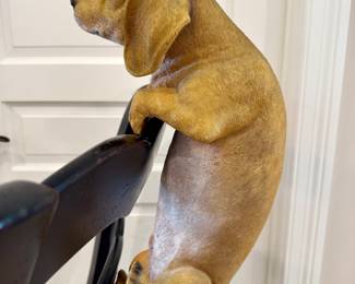 $70 Dachshund wall climber, can be used indoor or outdoor. 7L x 17H