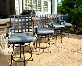 $300 each (10 available) - Ow Lee Barstool w/Pad 23x21x46