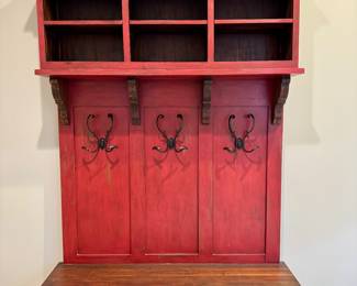 $650 Legacy hall tree. Sells new for $2800. 50L x 15W x 78H