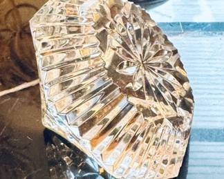 $30 Waterford paper weight, approx. 3 x 3
